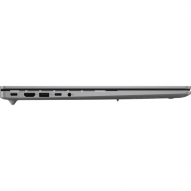 Ноутбук ASUS Vivobook 16 X1607CA-MB059 16" WUXGA IPS, Intel Ultra 5 225H, 16GB, F512GB, UMA, noOS, Сріблястий-12-зображення