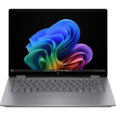 Ноутбук HP OmniBook X Flip x360 14-fk0001ua 14" WUXGA IPS Touch, AMD AI 7 350, 32GB, F1024GB, UMA, Win11, сірий-9-зображення