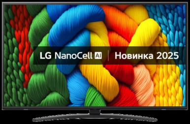 LED-телевизор LG 86NANO81A6A-53-изображение