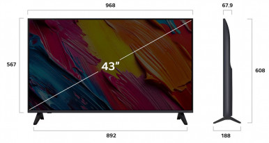 LED-телевизор LG 43QNED70A6A-7-изображение