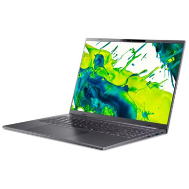 Ноутбук Acer Aspire 16 A16-52M 16" WUXGA+ OLED, Intel U7-258V, 32GB, F1TB, UMA, Lin, сірий-10 Ноутбук Acer Aspire 16 A16-52M 16" WUXGA+ OLED, Intel U7-258V, 32GB, F1TB, UMA, Lin, сірий-10-зображення