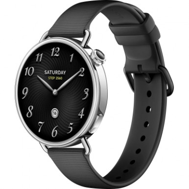 Смарт-годинник Xiaomi Watch S4 41mm Fluororubber Strap Чорний BHR07VRGL (1168292)-5-зображення