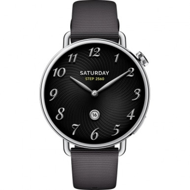 Смарт-годинник Xiaomi Watch S4 41mm Fluororubber Strap Чорний BHR07VRGL (1168292)-6-зображення