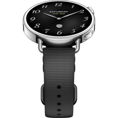 Смарт-годинник Xiaomi Watch S4 41mm Fluororubber Strap Чорний BHR07VRGL (1168292)-7-зображення