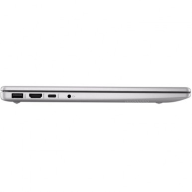 Ноутбук HP 14-hc0000ua 14" FHD IPS AG, Intel U7-255U, 16GB, F1024GB, UMA, DOS, сріблястий-9-зображення
