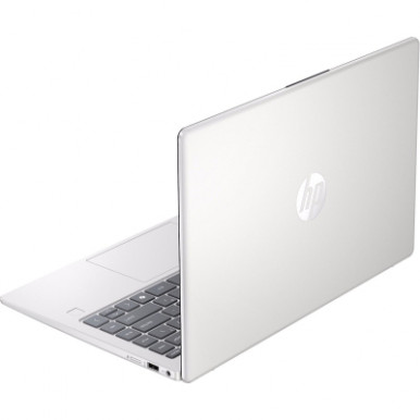 Ноутбук HP 14-hc0000ua 14" FHD IPS AG, Intel U7-255U, 16GB, F1024GB, UMA, DOS, сріблястий-11-зображення