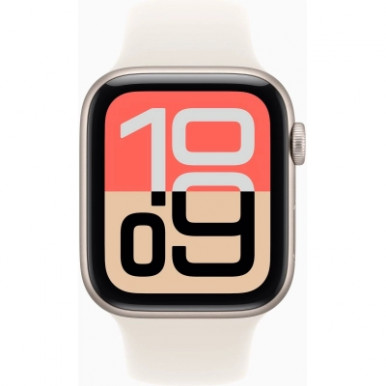 Смарт-годинник Apple Watch SE 3 GPS + Cellular 44mm Starlight Aluminium Case with Starlight Sport Band - M/L (MEPF4RK/A)-4-зображення