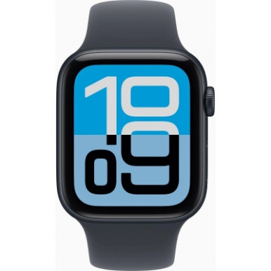 Смарт-годинник Apple Watch SE 3 GPS + Cellular 44mm Midnight Aluminium Case with Midnight Sport Band - S/M (MEPH4RK/A)-4-зображення
