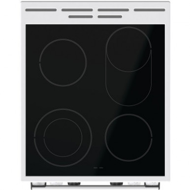 Плита електрична склокерамічна Gorenje GECS5C70WA-20-зображення