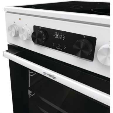 Плита електрична склокерамічна Gorenje GECS5C70WA-22-зображення
