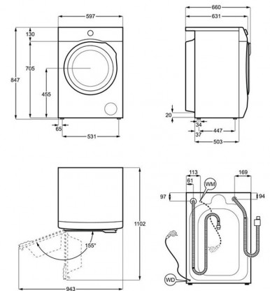 Прально-сушильна машина Electrolux EW7W4602U-10-зображення