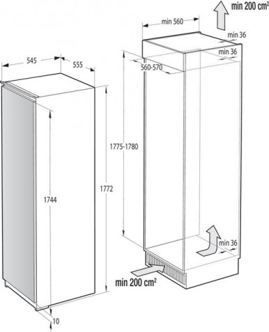 Морозильна камера Gorenje FNI518EA1-38-зображення