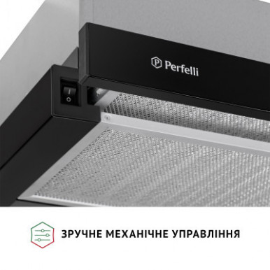 Витяжка кухонна Perfelli TL 602 BL LED-19-зображення