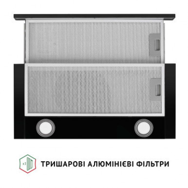 Витяжка кухонна Perfelli TL 602 BL LED-21-зображення