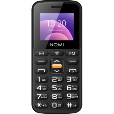 Мобильный телефон Nomi i1820 Black-8 Мобильный телефон Nomi i1820 Black-8-изображение
