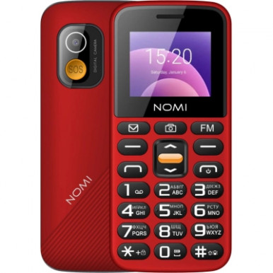 Мобильный телефон Nomi i1820 Red-7 Мобильный телефон Nomi i1820 Red-7-изображение