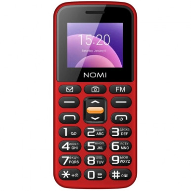 Мобильный телефон Nomi i1820 Red-8 Мобильный телефон Nomi i1820 Red-8-изображение