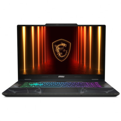 Ноутбук MSI Cyborg 17 B2RWEKG-072XUA 17.3" FHD, Intel 7-240H, 16GB, F1TB, NVD5050-8, DOS, Напівпрозорий чорний-7-зображення