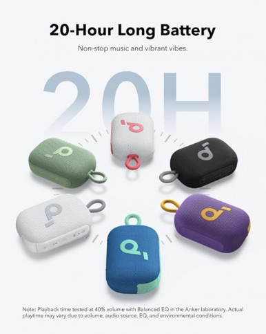 Портативная акустика Anker SoundСore Select 4 Go Blue-17-изображение