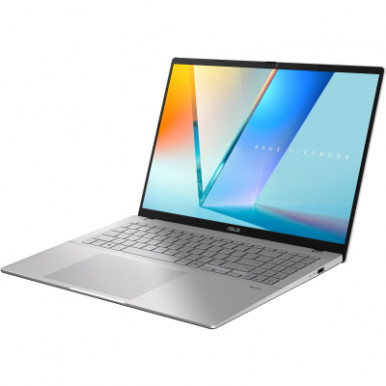 Ноутбук ASUS Vivobook S 16 M3607HA-RP010 16" WUXGA IPS, AMD R7-260, 16GB, F512GB, UMA, NoOS, Сріблястий-10-зображення