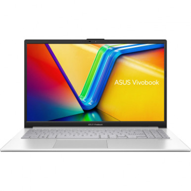 Ноутбук ASUS Vivobook Go 15 E1504FA-BQ053 15.6" FHD IPS, AMD R3-7320U, 8GB, F512GB, UMA, NoOS, Сріблястий-10-зображення