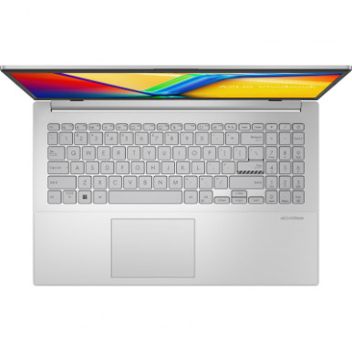 Ноутбук ASUS Vivobook Go 15 E1504FA-BQ053 15.6" FHD IPS, AMD R3-7320U, 8GB, F512GB, UMA, NoOS, Сріблястий-14-зображення