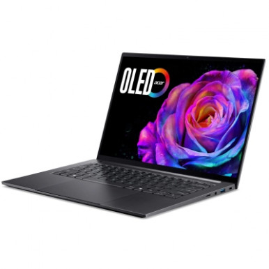 Ноутбук Acer Swift X 14 SFX14-73G 14.5" 2.8K OLED, Intel U7-255H, 16GB, F1TB, NVD5050-8, Win11, серый-15-изображение