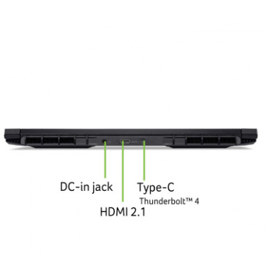 Ноутбук Acer Nitro V 16 ANV16-72 16" WUXGA IPS, Intel 7-240H, 32GB, F1TB, NVD5070-8, Lin, черный-15-изображение