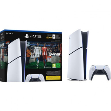 Игровая консоль Sony Playstation 5 Slim Digital 825GB (+EA SPORTS FC 26) (1000049864)-6-изображение