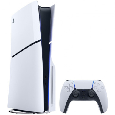 Ігрова консоль Sony Playstation 5 Slim Blu-ray 825GB (+EA SPORTS FC 26) (1000049854)-11 Ігрова консоль Sony Playstation 5 Slim Blu-ray 825GB (+EA SPORTS FC 26) (1000049854)-11-зображення