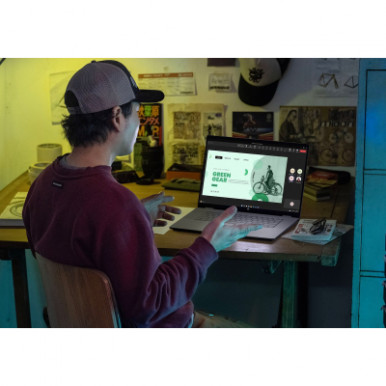 Ноутбук HP OmniBook X Flip x360 16-ar0004ua 16" WUXGA IPS Touch, AMD AI 5 340, 16GB, F512GB, UMA, Win11, серый-23-изображение