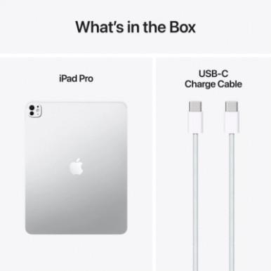 Планшет Apple iPad Pro 11" M5 Wi‑Fi 256GB with standard glass - Silver (MDWL4TY/A)-11-изображение