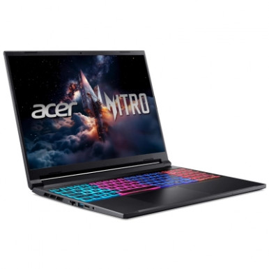 Ноутбук Acer Nitro V 16S ANV16S-71 16" WQXGA IPS, Intel 9-270H, 32GB, F1TB, NVD5070-8, Lin, черный-16-изображение