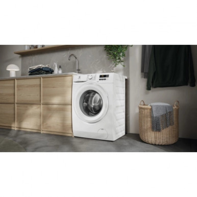 Пральна машина Electrolux фронтальна, 8кг, 1400, A, 58см, дисплей, інвертор, білий-12-зображення