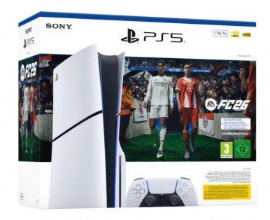Ігрова консоль PlayStation 5 Slim Blu-ray(EA SPORTS FC 26)-4-изображение
