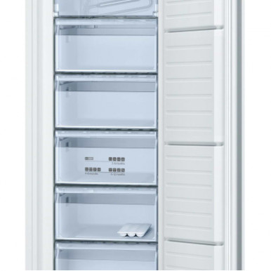 Морозильна камера Bosch, 152x60x65, 182л, 1дв., E, ST, білий-5-зображення