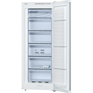 Морозильна камера Bosch, 152x60x65, 182л, 1дв., E, ST, білий-6-зображення