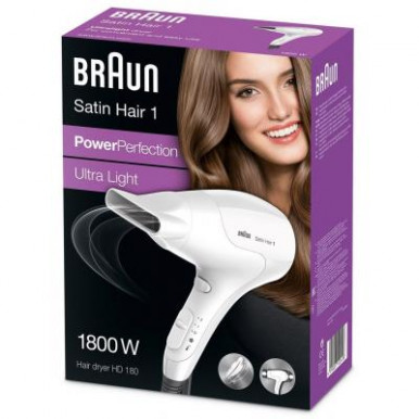 Фен Braun Satin Hair 1 HD180 (HD180)-7-зображення