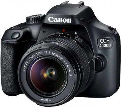 Фотоапарат CANON EOS 4000D 18-55 DC III-10-изображение