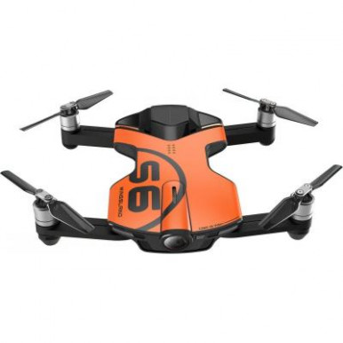 Квадрокоптер Wingsland S6 GPS 4K Pocket Drone 2Batteries Orange-10-зображення