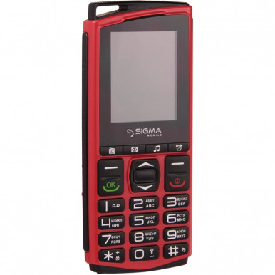 Мобільний телефон Sigma Comfort 50 Mini4 red-black-3-изображение