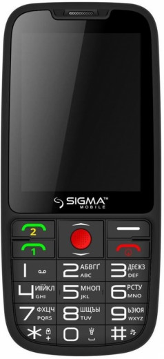 Мобільний телефон Sigma Comfort 50 Elegance 3.0 Black-3-зображення