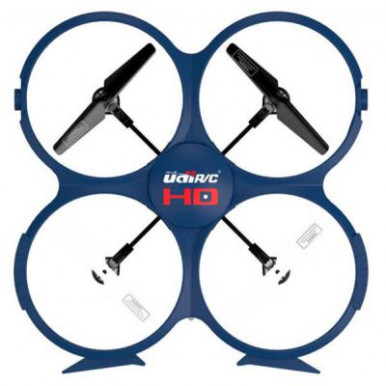 Квадрокоптер Udirc Discovery U818A-1 2.4 GHz RTF Темно-синий (U818A-1)-5-изображение