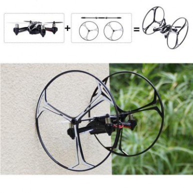 Квадрокоптер Udirc U841 NANO RX4 3-в-12 125 мм HD камера (U841 Black)-11-изображение