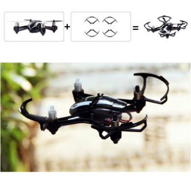 Квадрокоптер Udirc U841 NANO RX4 3-в-12 125 мм HD камера (U841 Black)-18-изображение