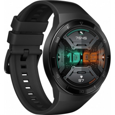 Смарт-часы Huawei Watch GT 2e Graphite Black Hector-B19S SpO2 (55025278)-7-изображение