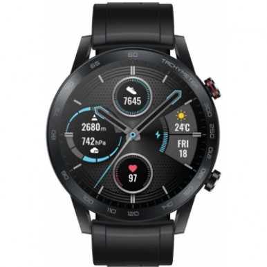 Смарт-часы Honor MagicWatch 2 46mm (MNS-B19) Charcoal Black (55024945)-6-изображение