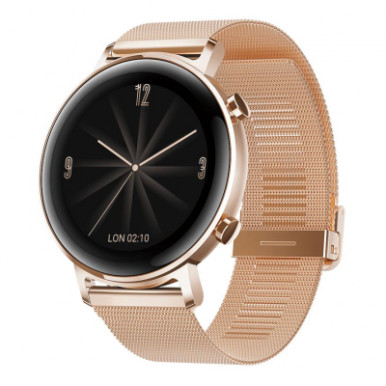 Смарт-часы Huawei Watch GT 2 42mm Refined Gold Elegant Ed (Diana-B19B) (55024610)-11-изображение