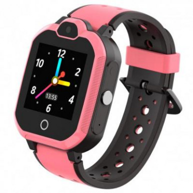 Смарт-годинник Gelius Pro GP-PK002 Pink 4G (видеозвонок) Kids smart watch, GPS (Pro GP-PK002 Pink 4G)-4-зображення