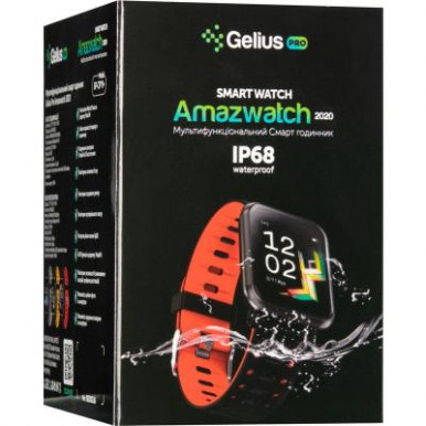 Смарт-часы Gelius Pro GP-CP11 Plus (AMAZWATCH 2020) (IP68) Black/Red (Pro GP-CP11 Plus Black/Red)-15-изображение
